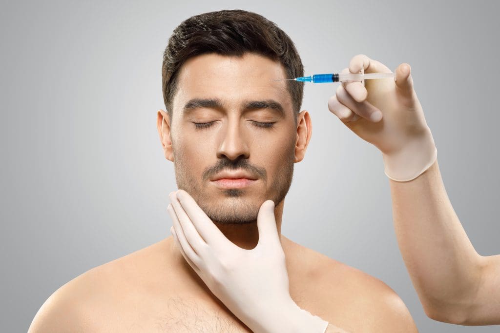 Botox in San Diego for man